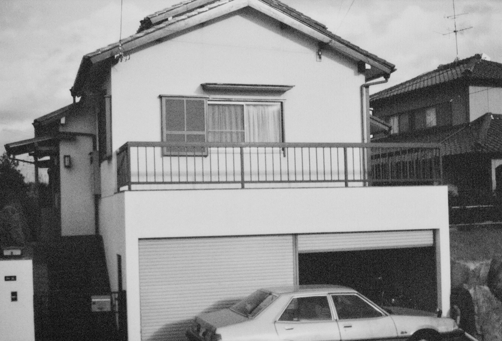 建てたばかりの頃の自宅